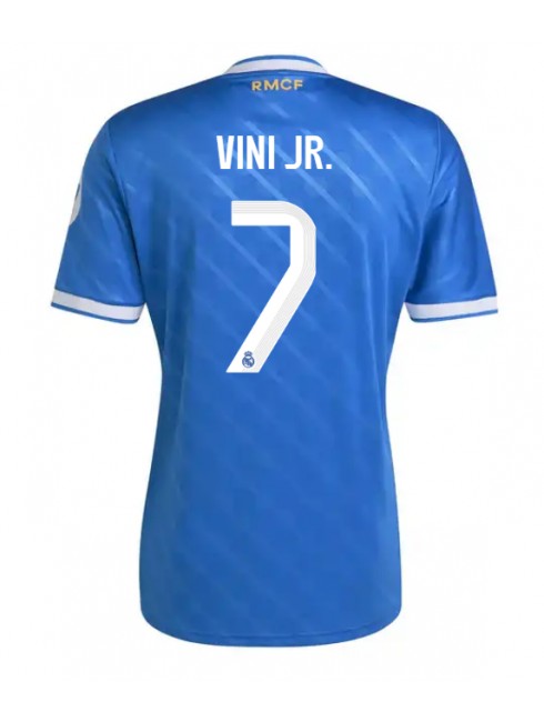 Real Madrid Vinicius Junior #7 Rezervni Dres 2025-26 Kratak Rukavima Real Madrid Vinicius Junior #7 Rezervni Dres 2025-26 Kratak Rukavima